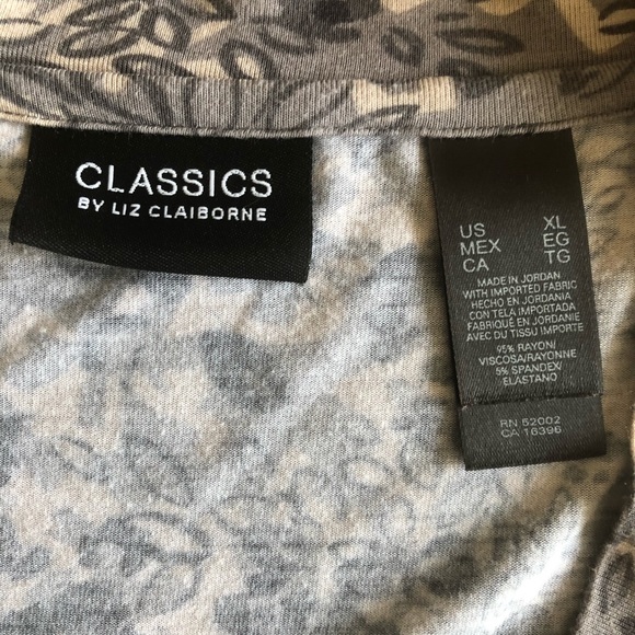 Classics by Liz Claiborne top - Picture 5 of 9